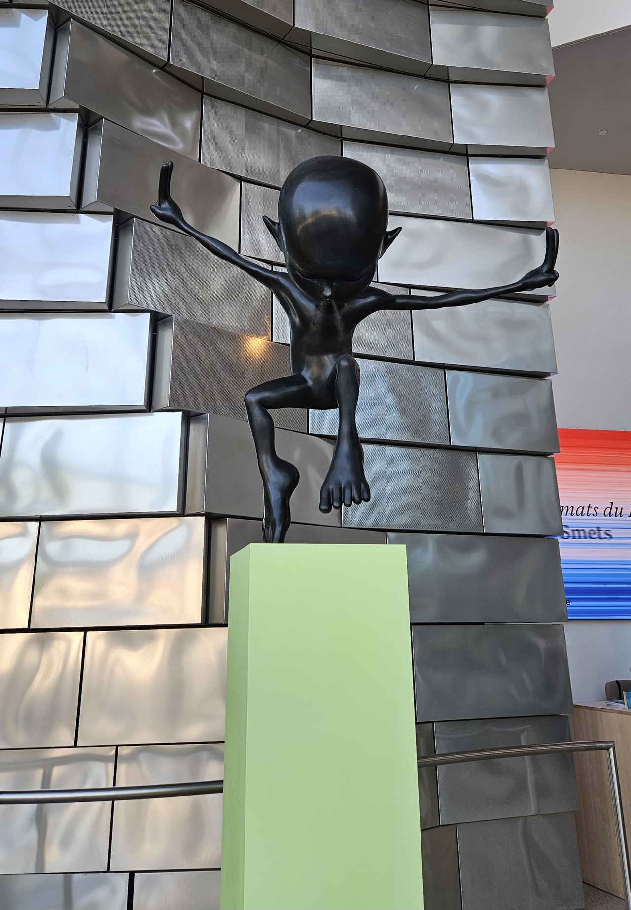 "Kangse SpSt" is on view at The Tower at LUMA Arles in France. (Park Yuna/The Korea Herald)